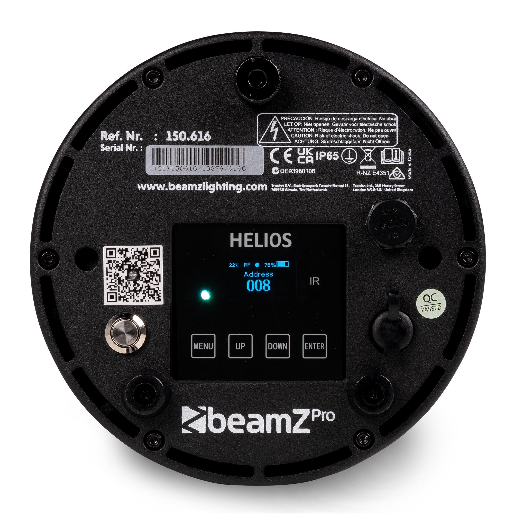 BeamZ Helios multifunkcionāls ārtelpu apgaismes komplekts