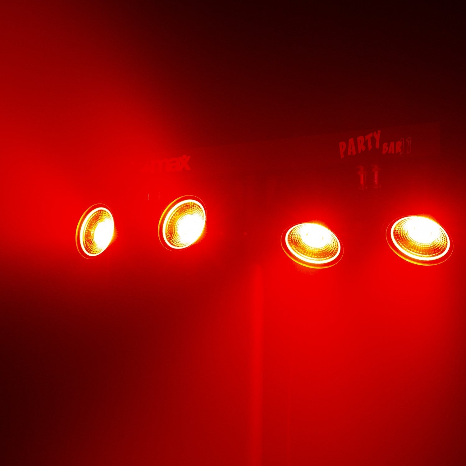 BeamZ Partybar12 Set 2x PAR and 2 x Derby komplekts ar statīvu