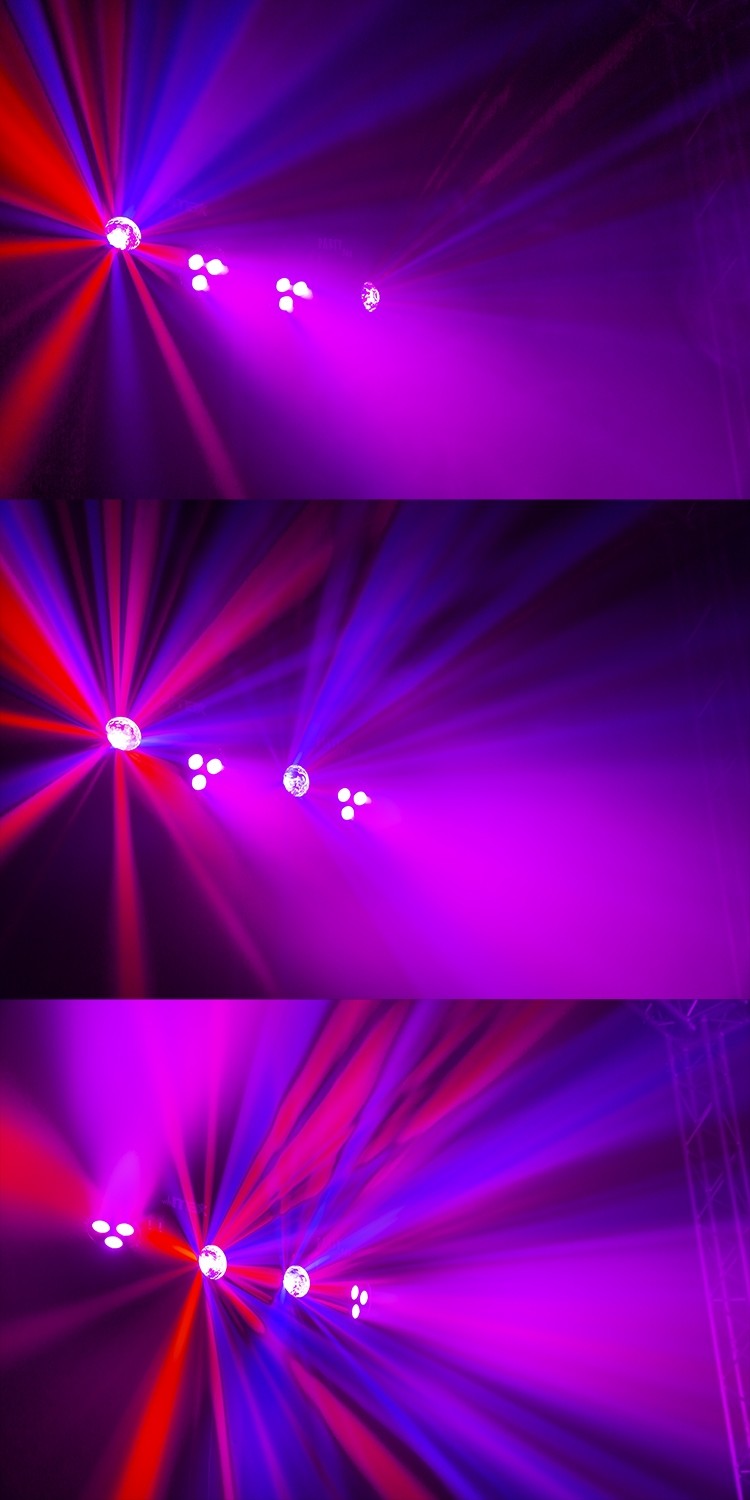 BeamZ PartyBar1 with 2x LED Par and 2x Jellymoon RGBW komplekts ar statīvu
