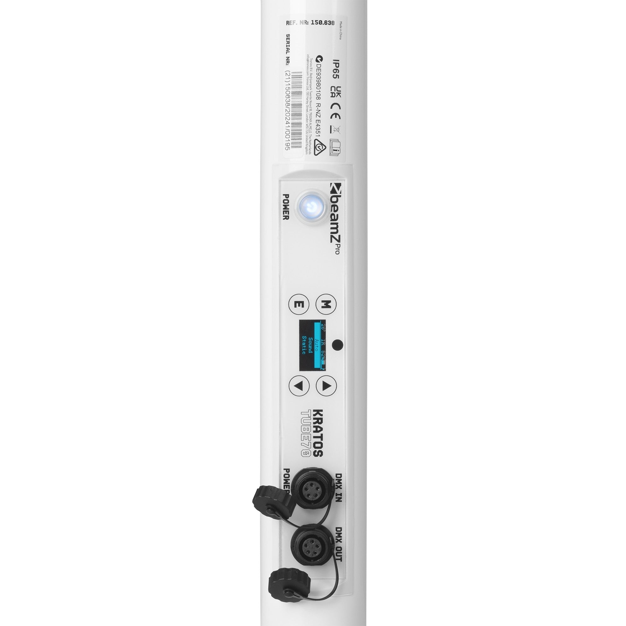 BeamZ Kratos LED Tube70 RGBW in/outdoor use