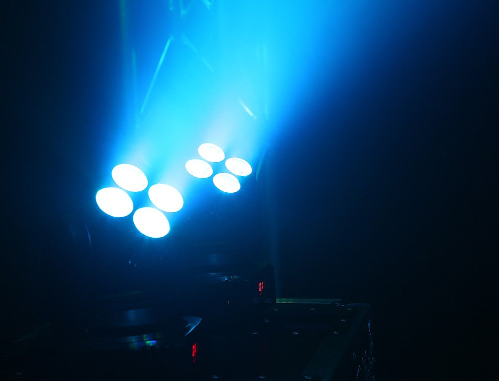BeamZ MHL36 LED Wash Kustīgās galvas 4x 9W 2gb somā