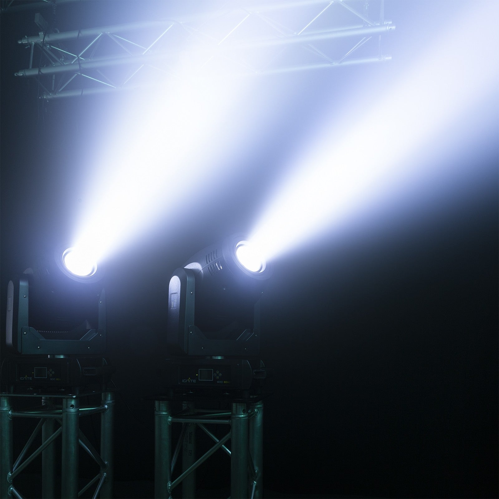 BeamZ IGNITE300A LED BSW Moving Head with Animation 2pcs in Flightcase