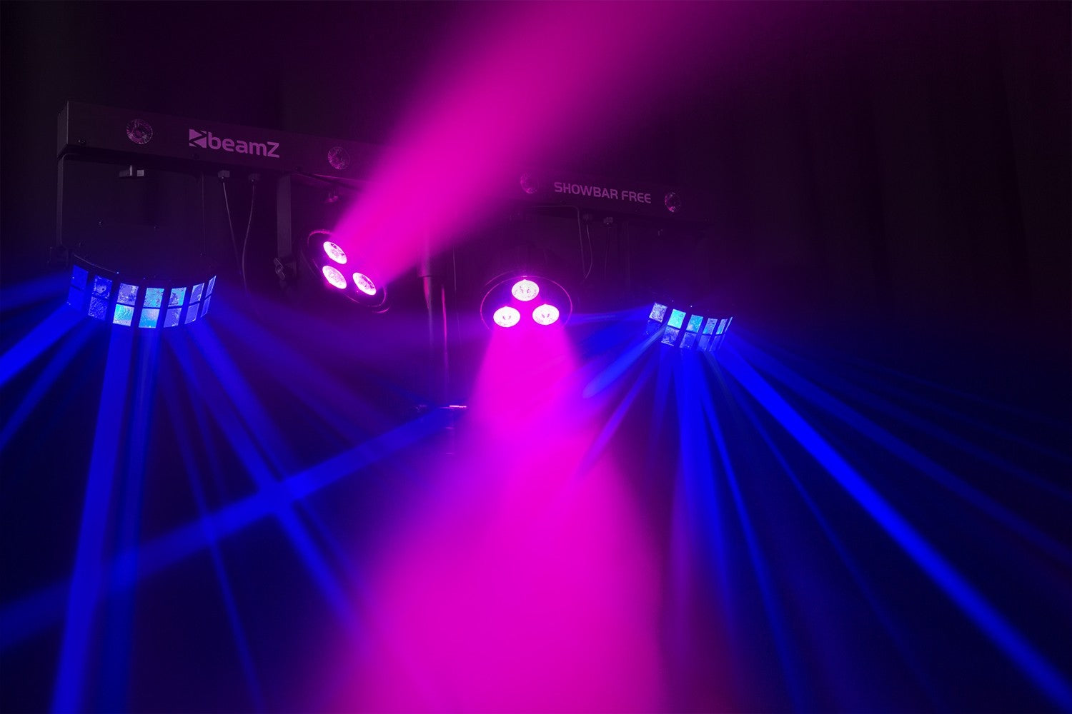 BeamZ SHOWBAR FREE ar PAR, Derby un Strobe efektiem