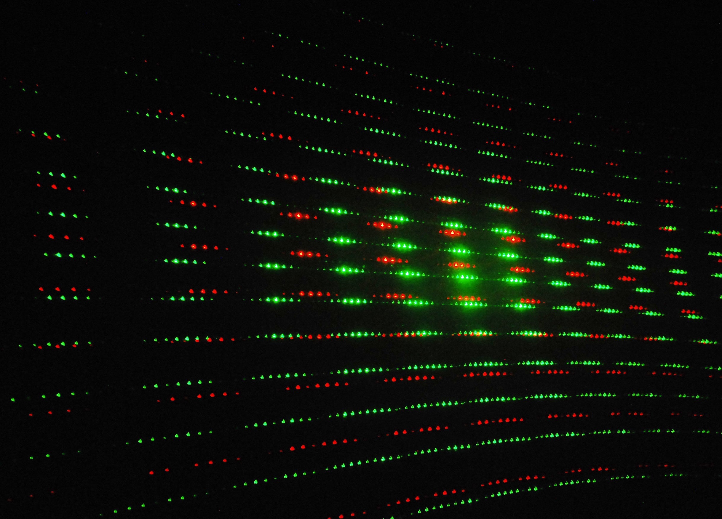 BeamZ Apollo Multipoint Red Green Lāzers
