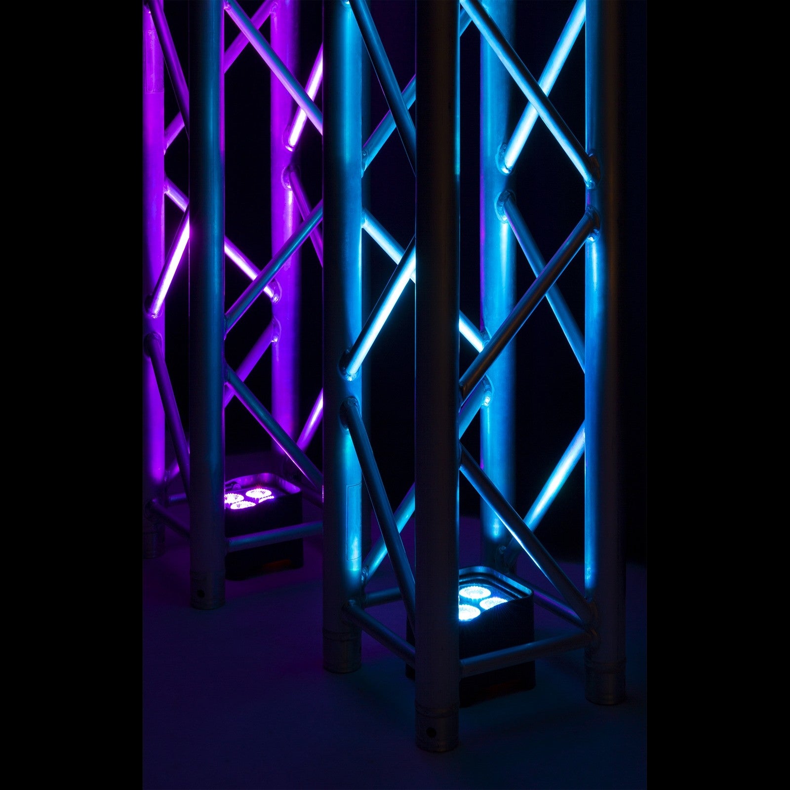 BeamZ BBP94W Battery Uplight Par 4x 12W WDMX gaismeklis