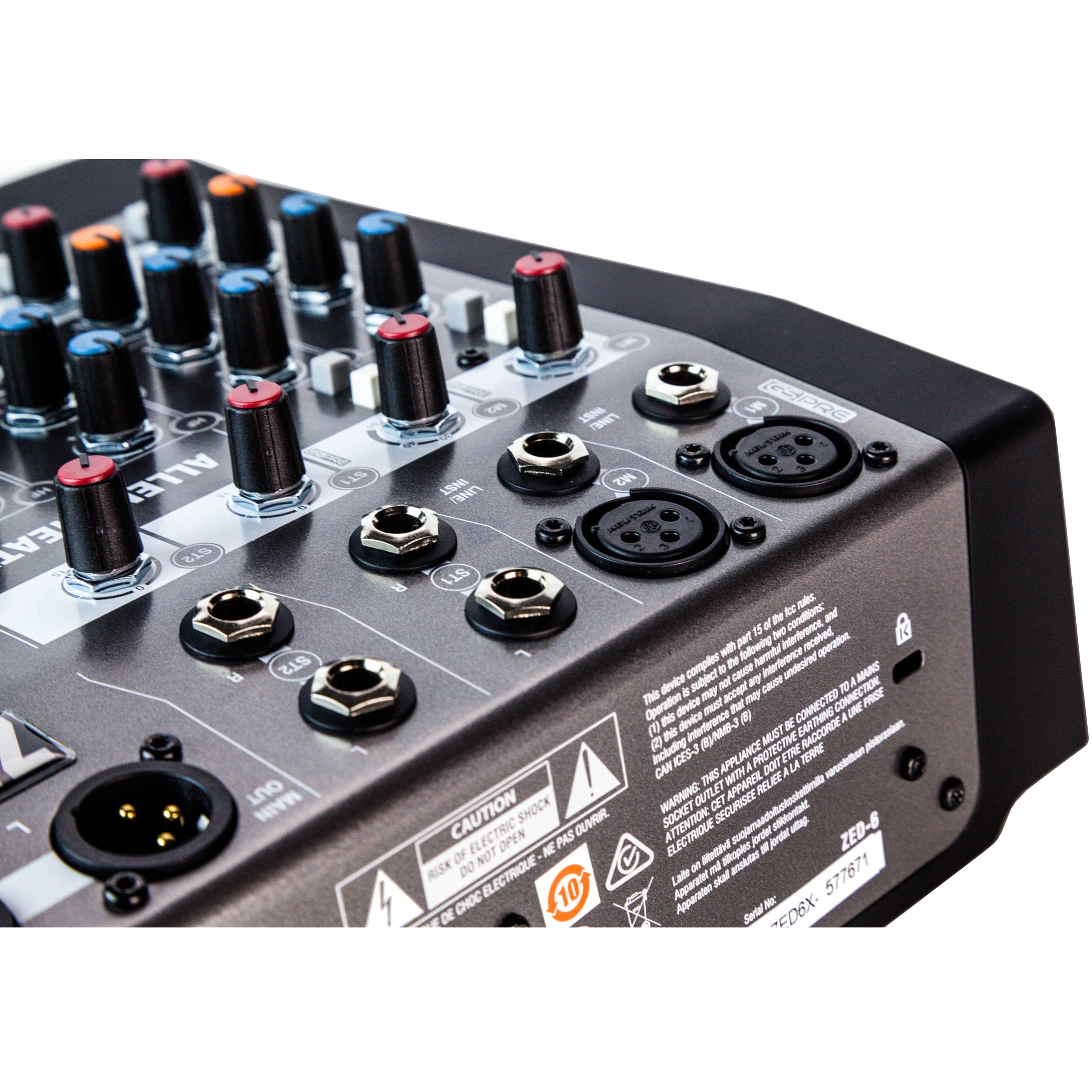 Allen & Heath ZED6 Analogue Mixer Console