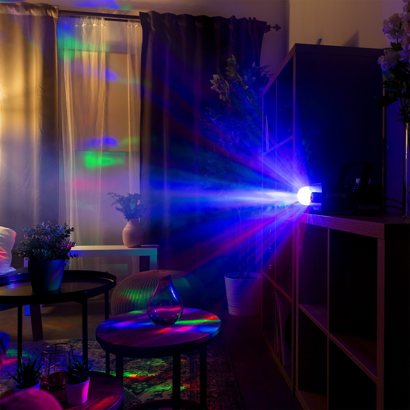 BeamZ S700-JB dūmu mašīna + Jelly Ball LED