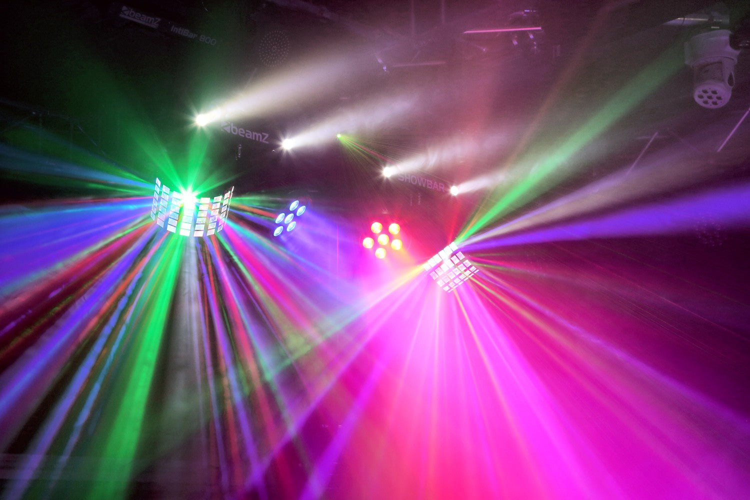 BeamZ SHOWBAR ar PAR, Butterfly, Lāzeru un Strobe efektiem