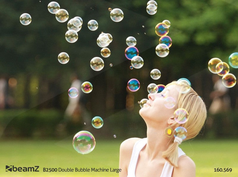 BeamZ B2500 Bubble Machine Double Large