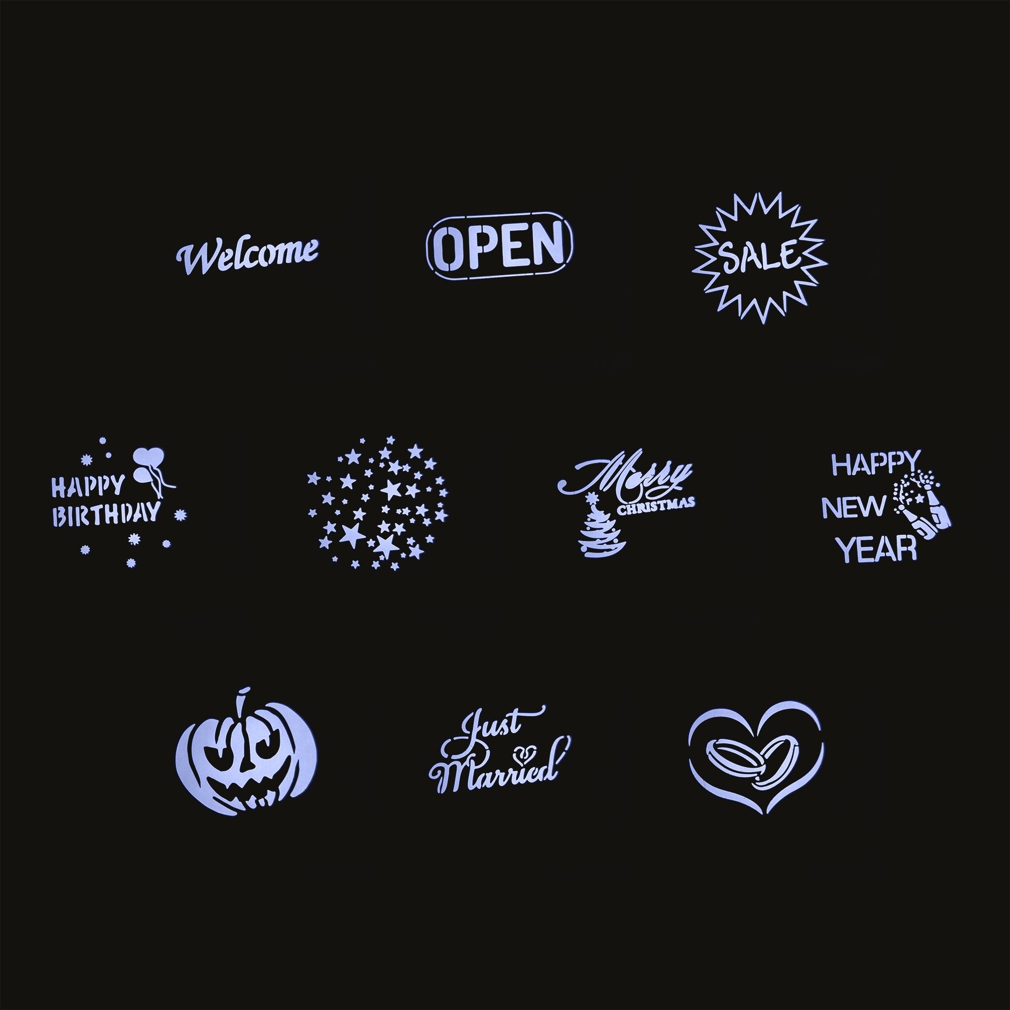 BeamZ LP10 LED Logo/Gobo Projektors