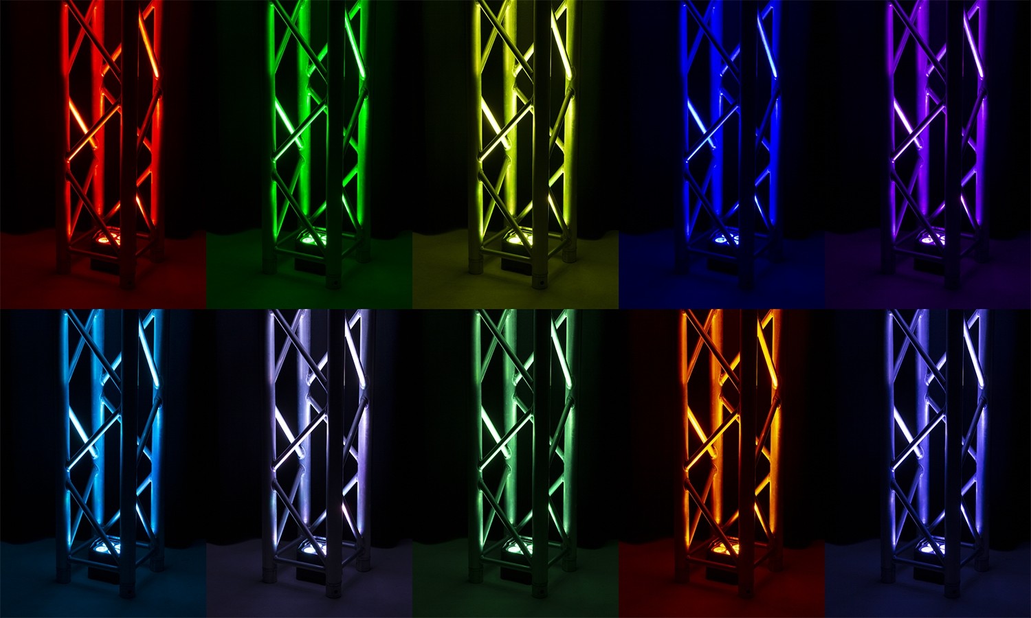 BeamZ BBP54 Battery Uplight Par Fixture