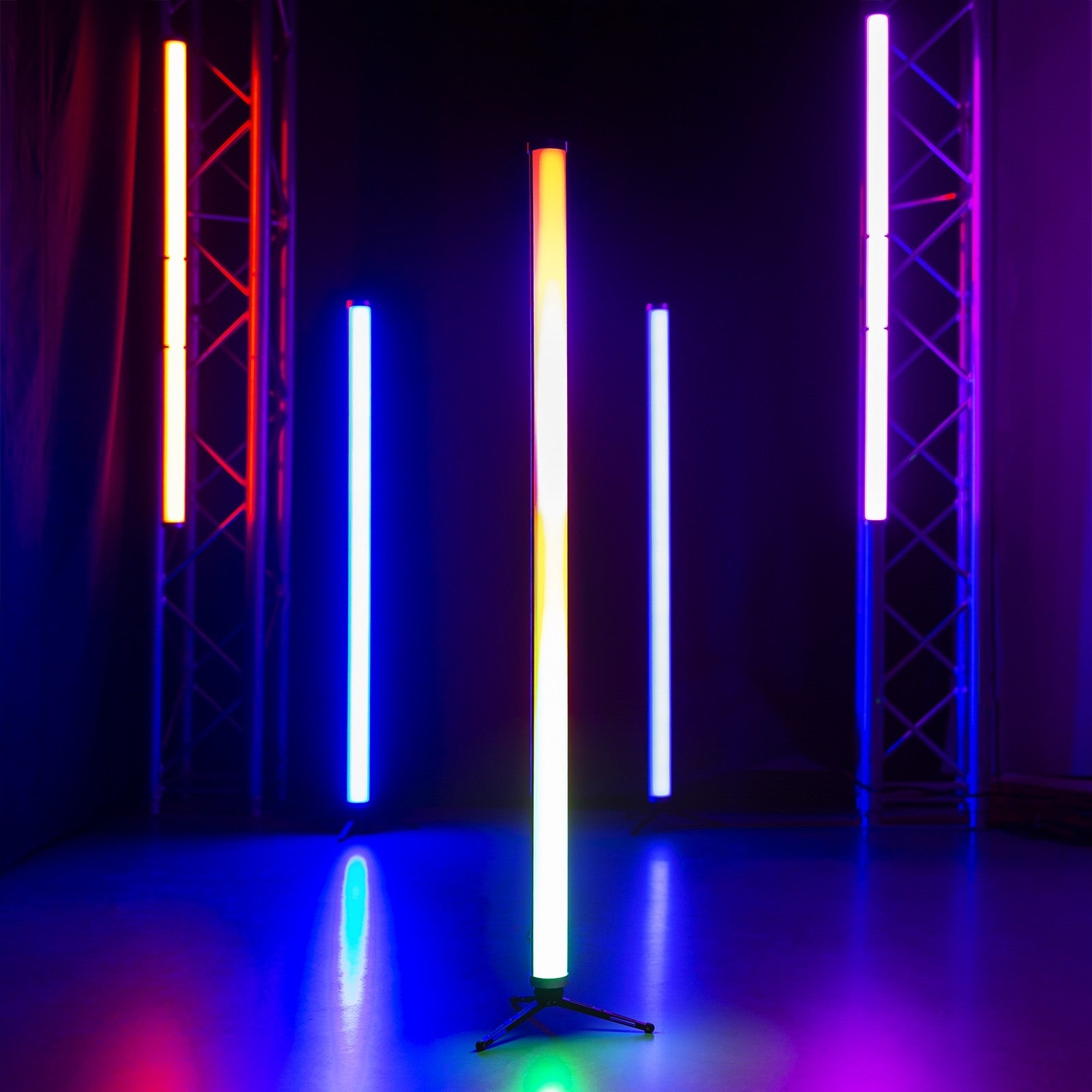 BeamZ Kratos Tube LED SET IP65 8pcs 1.2m Light Fixtures