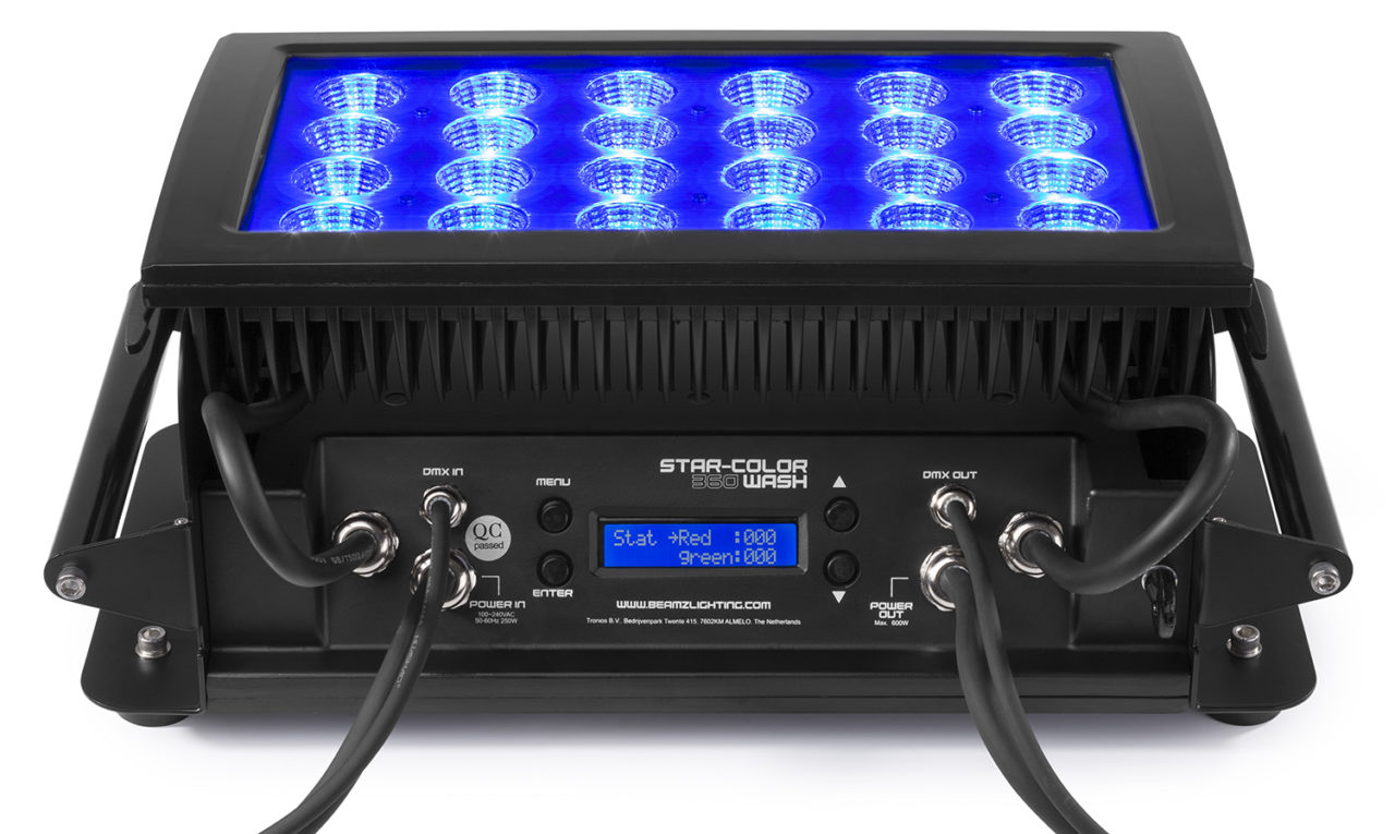BeamZ StarColor360 Wash Light 24x 15W RGBWA Ārtelpu LED prožektors