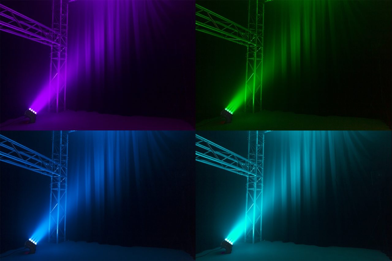 BeamZ StarColor128 Flood Light 16x 8W RGBW Ārtelpu LED prožektors