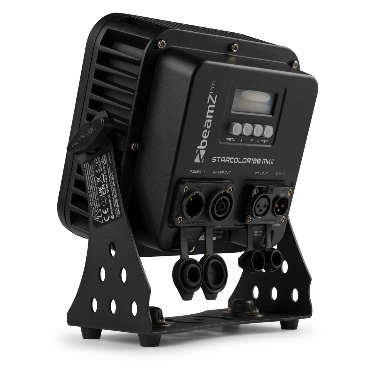 BeamZ StarColor128 Flood Light 16x 8W RGBW Ārtelpu LED prožektors