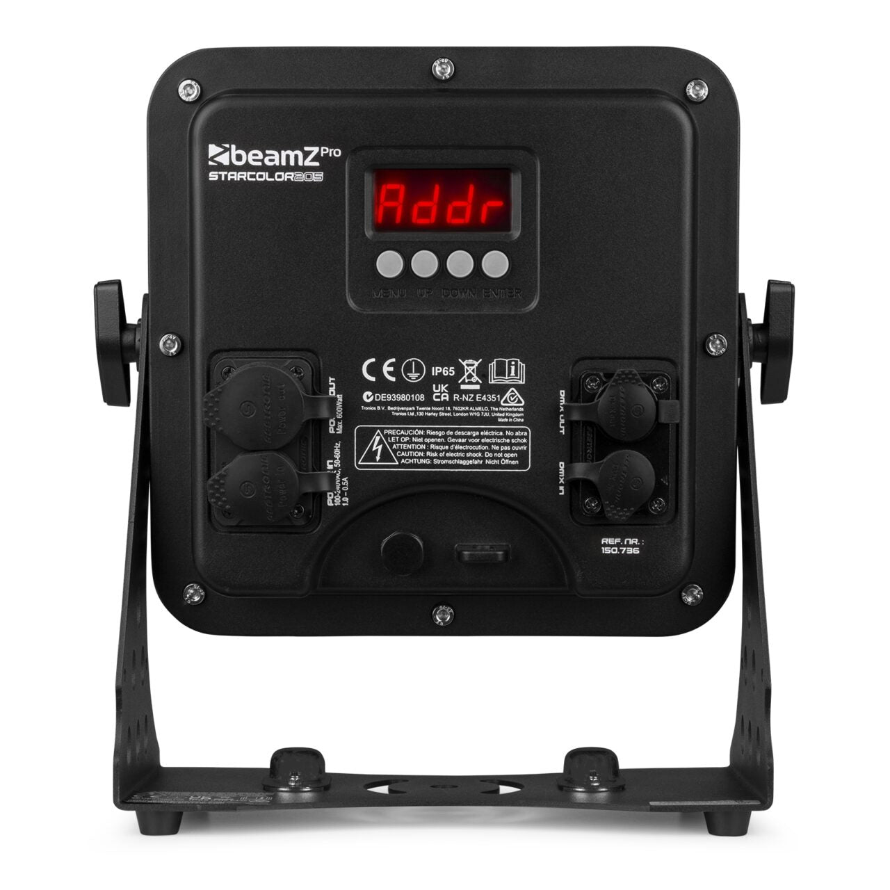 BeamZ StarColor205 Flood Light 24x 10W RGBA Ārtelpu LED prožektors