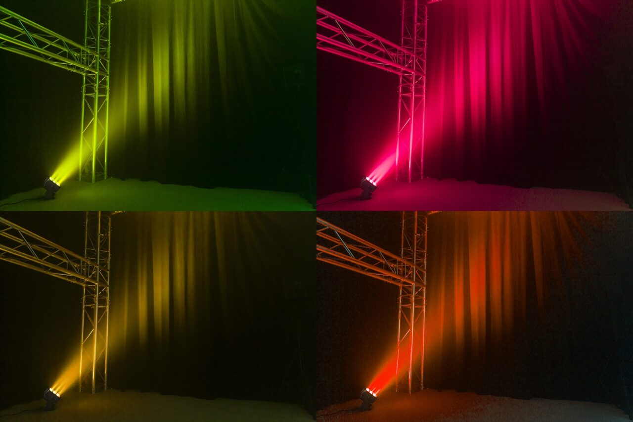 BeamZ StarColor75 Flood Light 9x 8W RGBA Ārtelpu LED prožektors