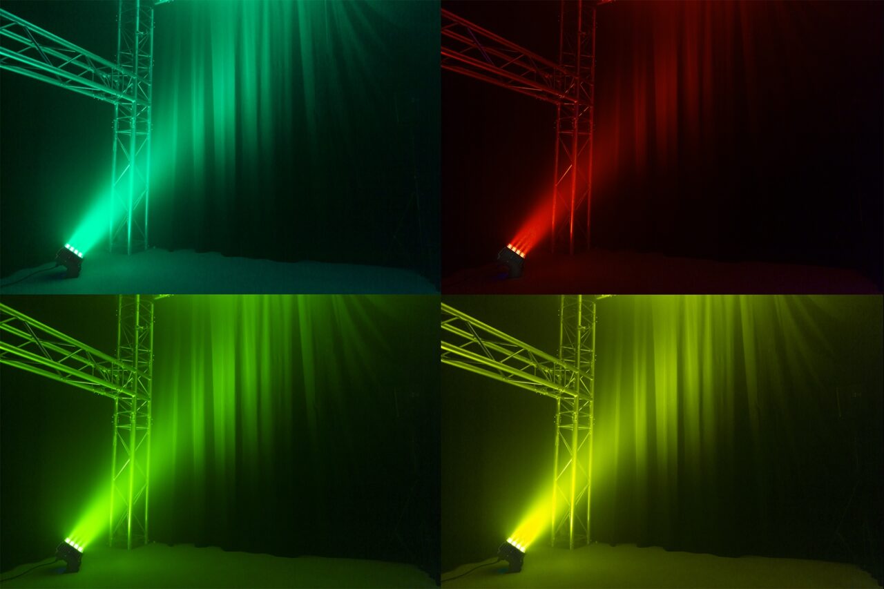 BeamZ Starcolor135 16x 8W Outdoor Flood Light Fixture