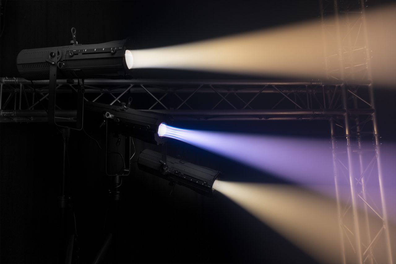 BeamZ BTS250C LED Profile Spot Zoom 250W RGBW prožektors
