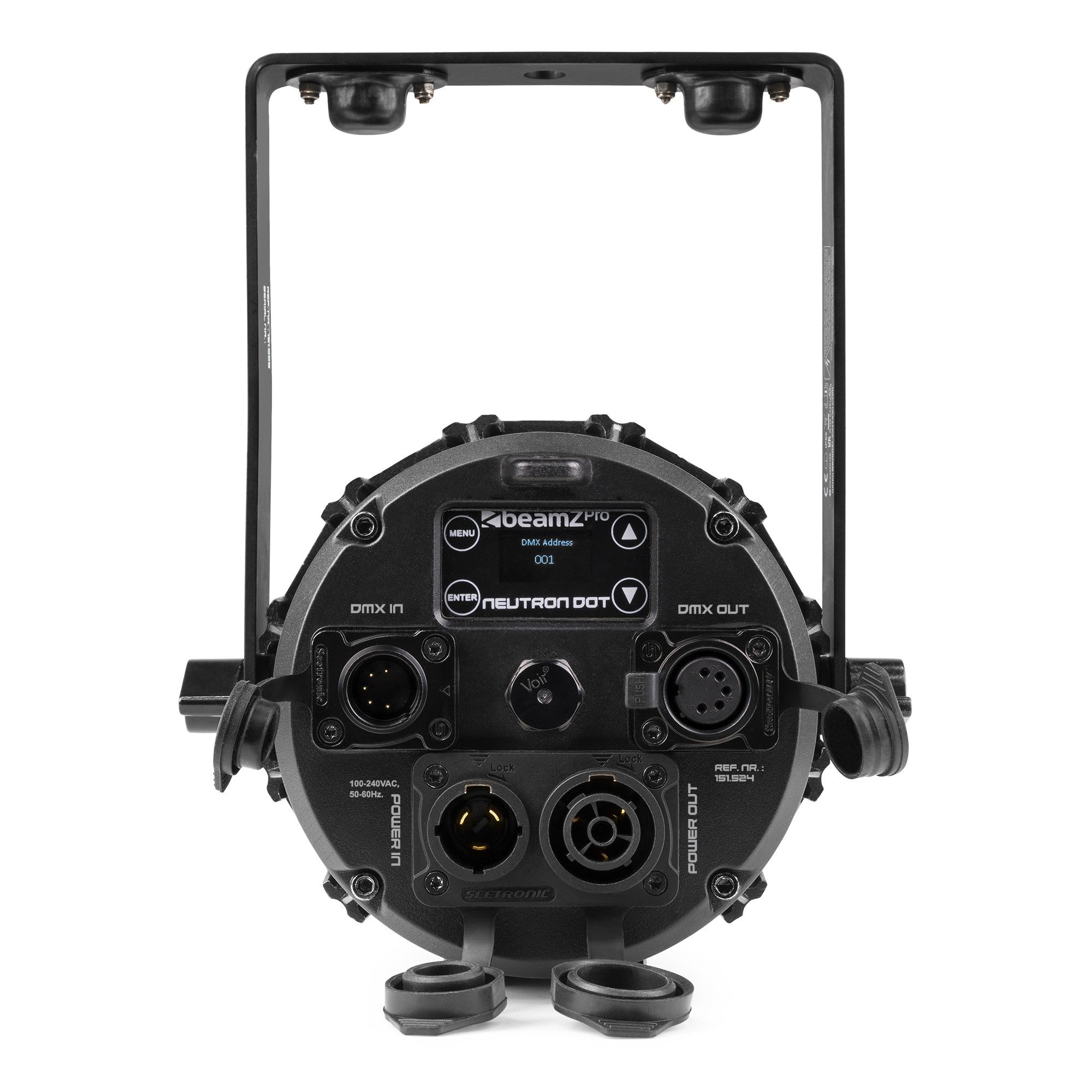 BeamZ Neutron-DOT TM Linkable 60W WW+Amber+RGB Light Fixture