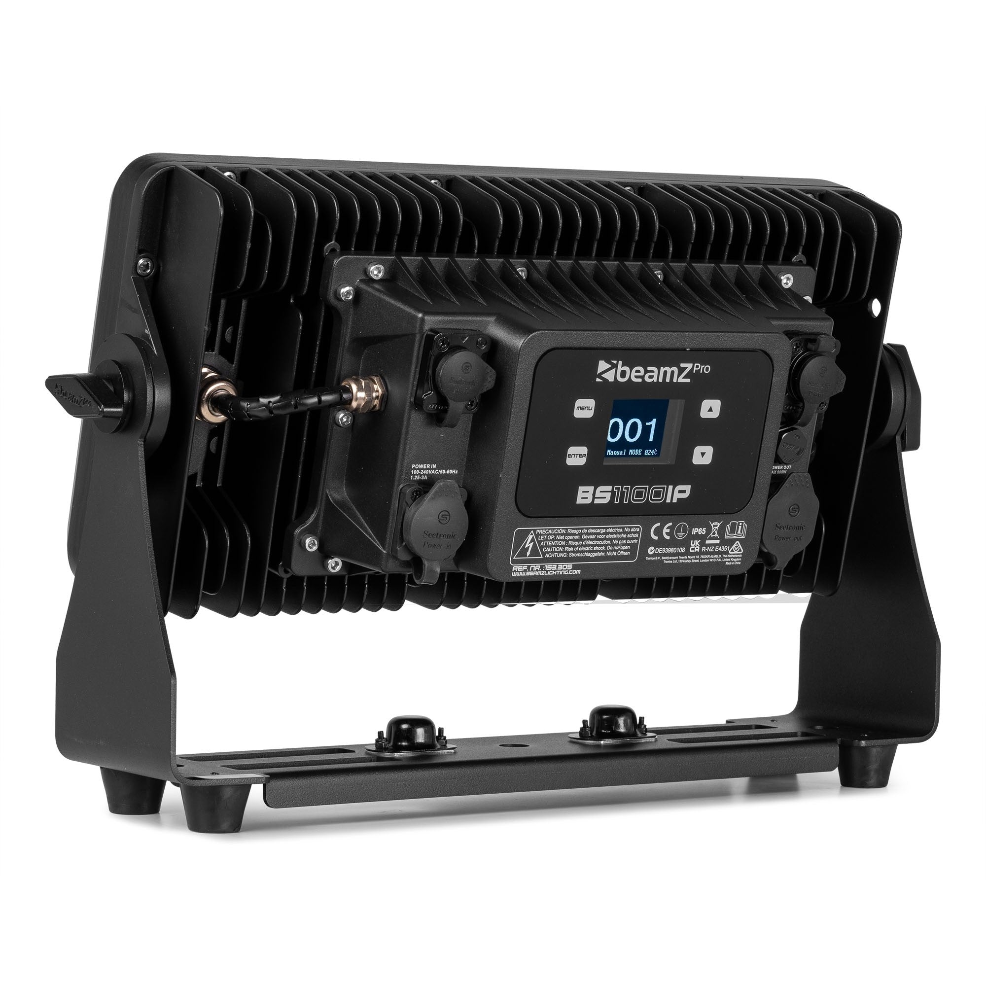 BeamZ BS1100IP Outdoor Stroboscope LED RGB/CW Light Fixture