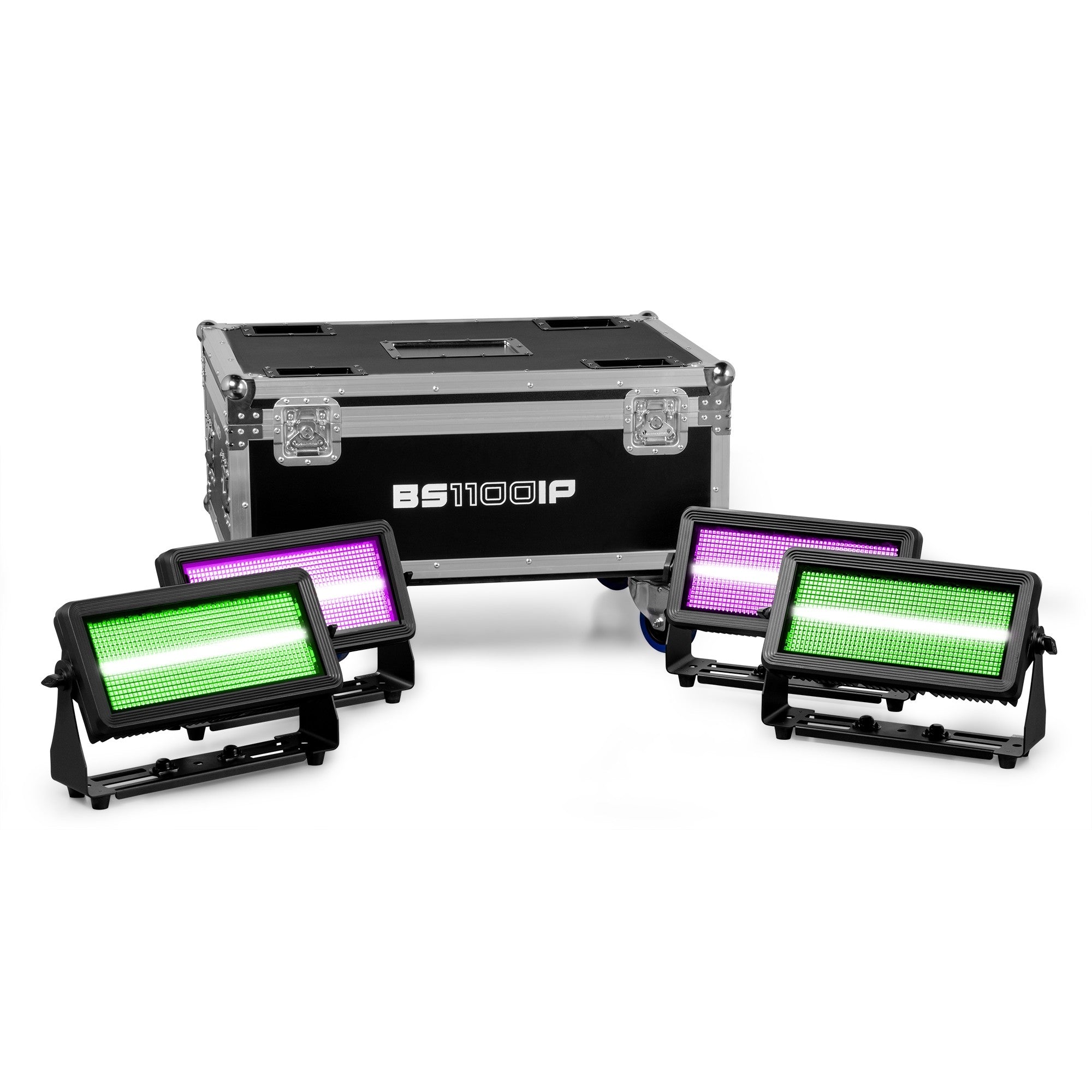 BeamZ FLCBS04 Flightcase for 4pcs BS1100IP Light Fixtures