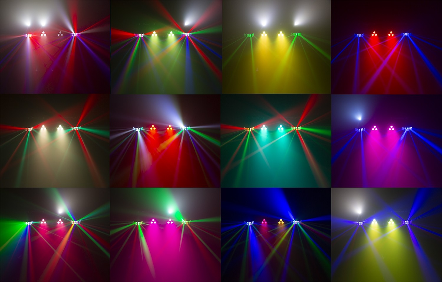BeamZ SHOWBAR FREE ar PAR, Derby un Strobe efektiem