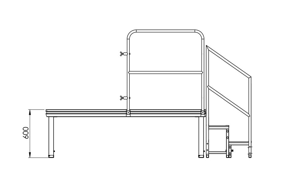 Everdeck VHSM Modular stair handrail