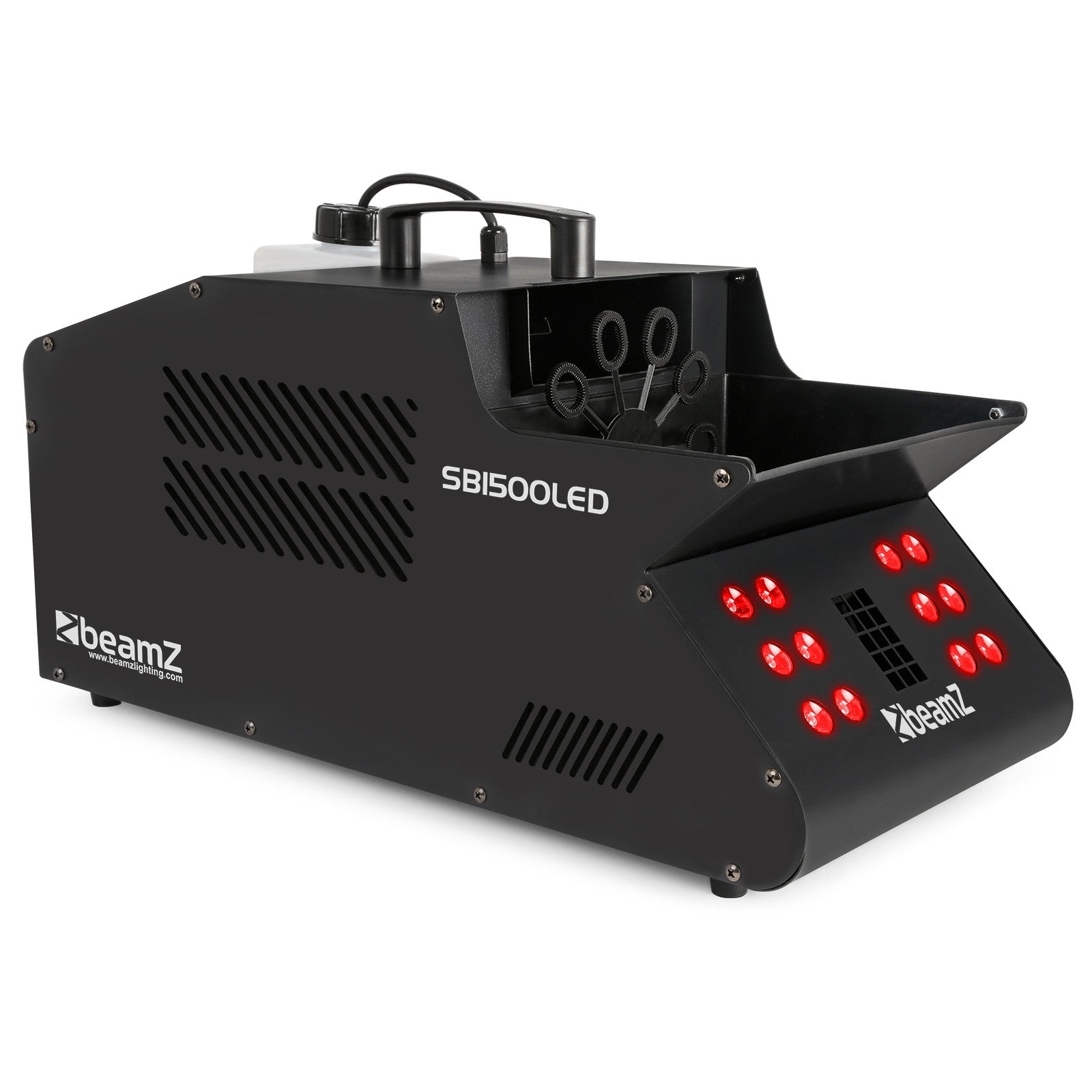 BeamZ SB1500LED Dūmu & Burbuļu mašīna RGB LEDi