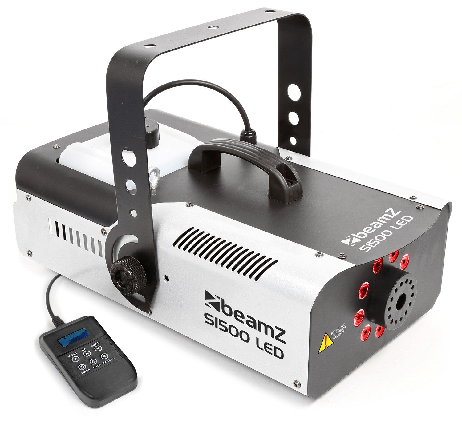 BeamZ S1500LED DMX dūmu mašīna