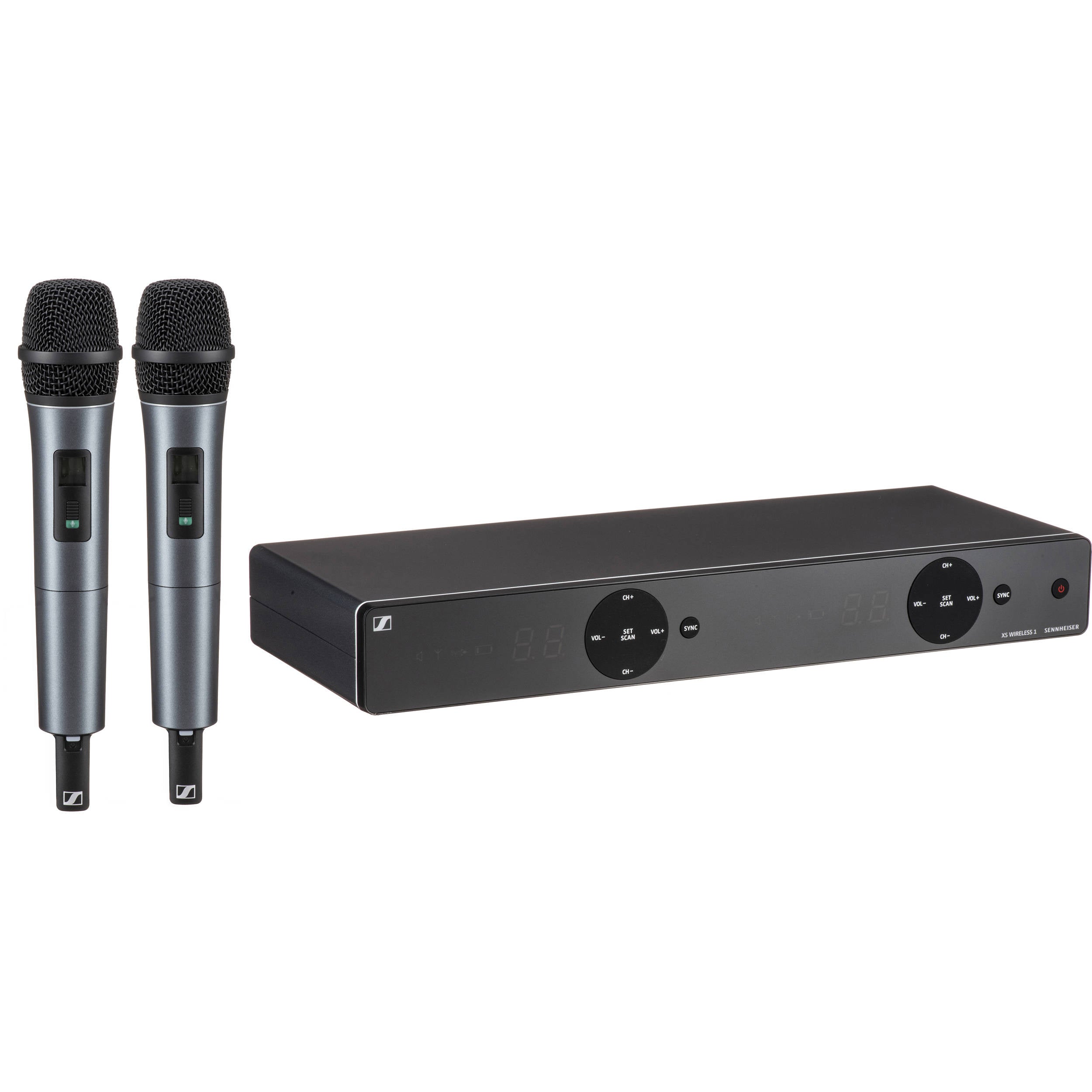 Sennheiser XSW 1-835 Dual A, GB, B, E Wireless handheld microphone set