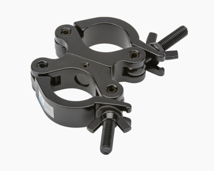 TAF 8033-B Black swivel coupler light duty 200Kg, 48-51mm