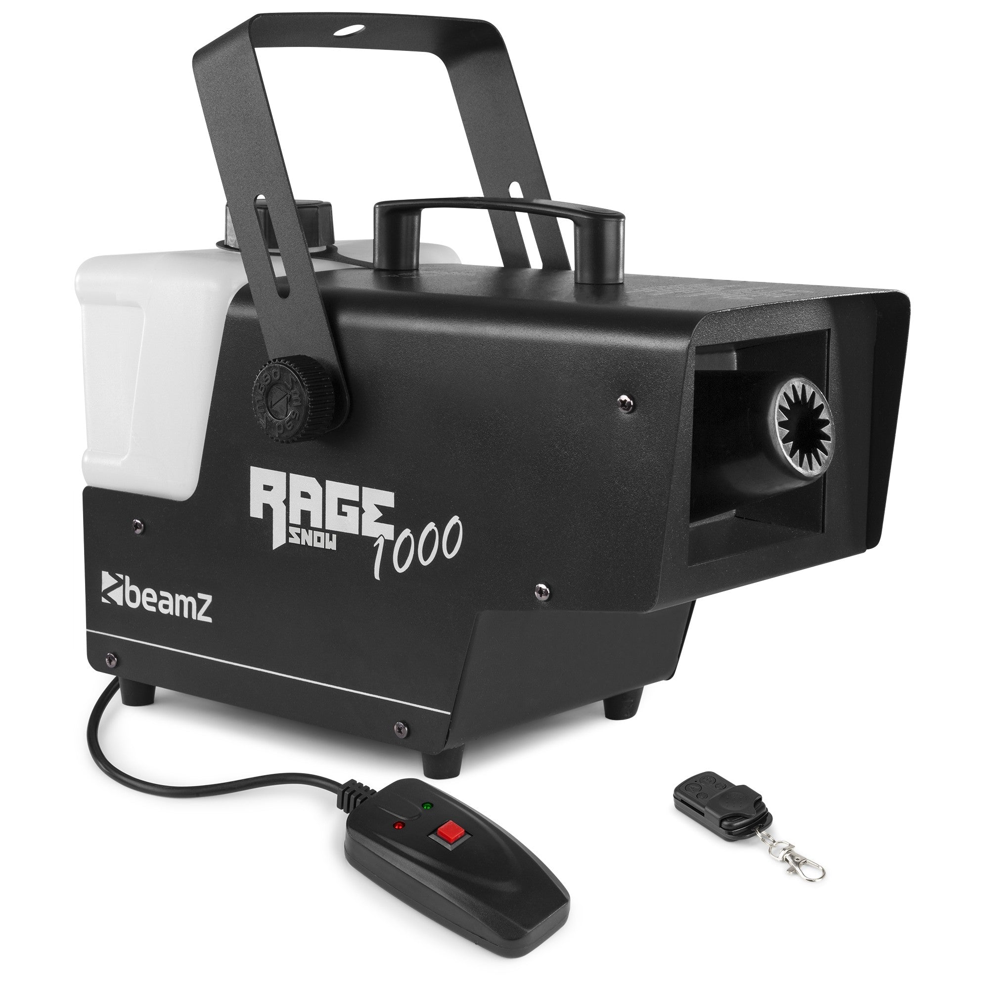 BeamZ Rage 1000 Sniega mašīna ar bezvadu kontrolieri