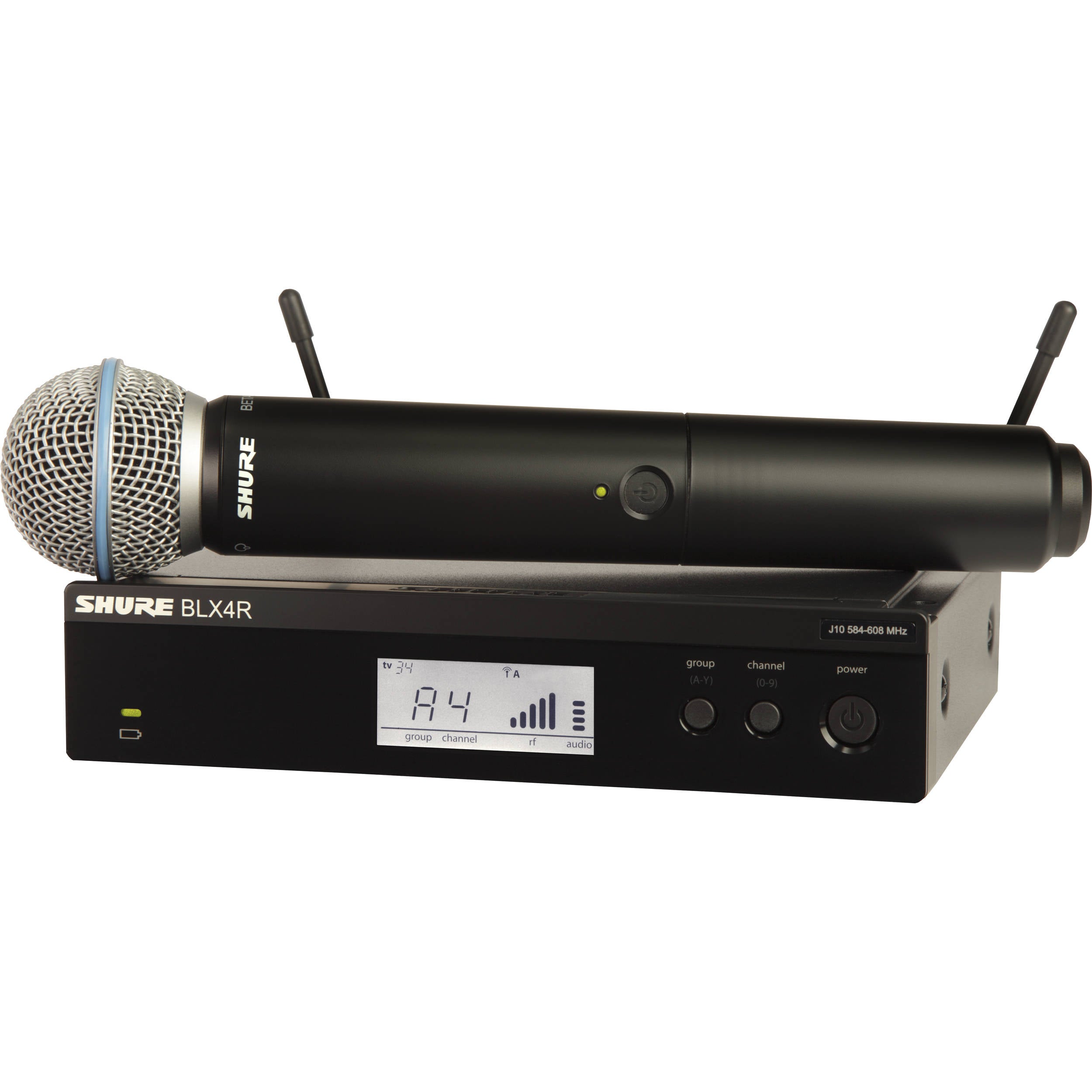 Shure BLX24RE/B58-K3E Wireless system 606-630 MHz