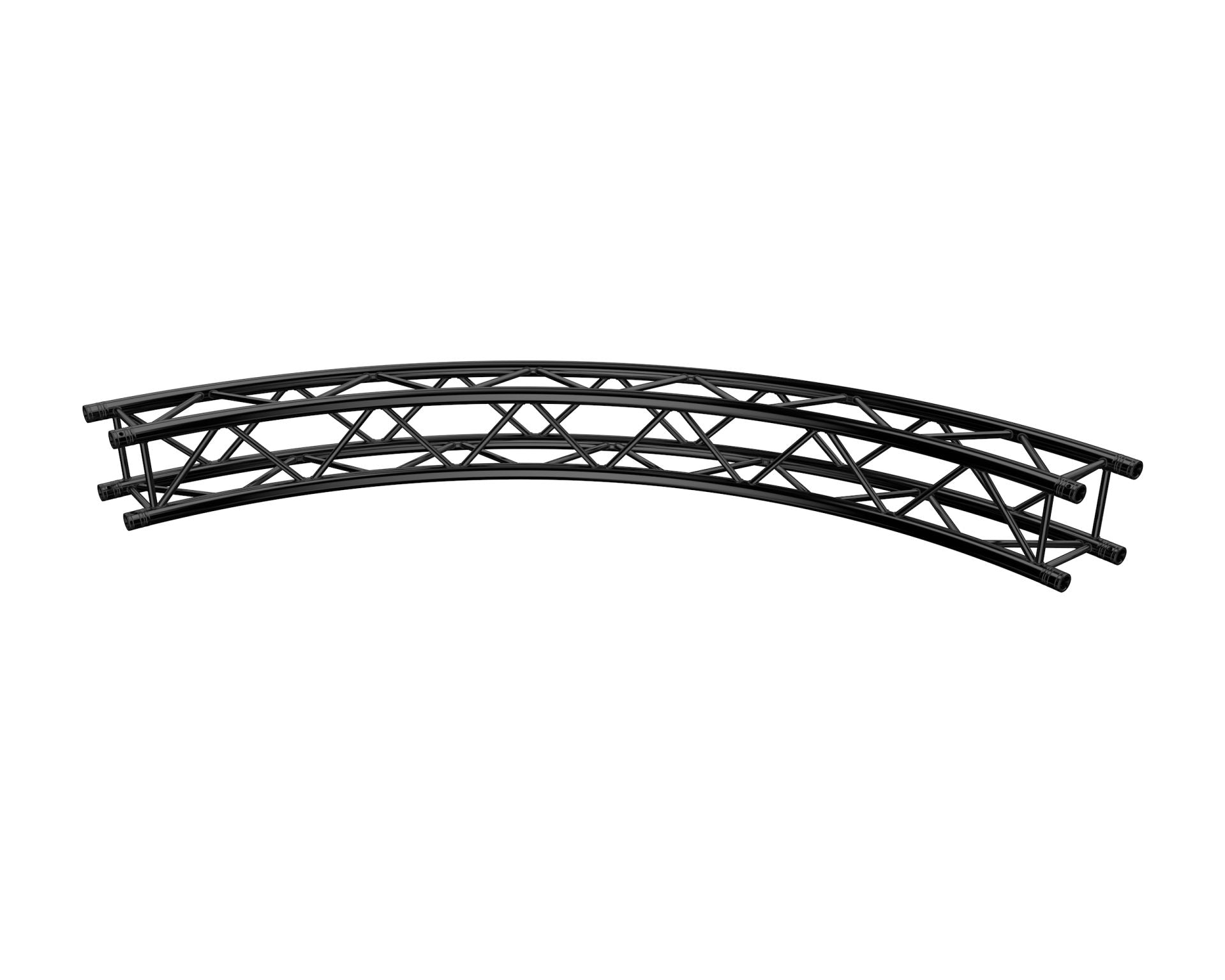 Global Truss F34R20-90B F34 apļveida ferma Ø 4,0m 90° stage black