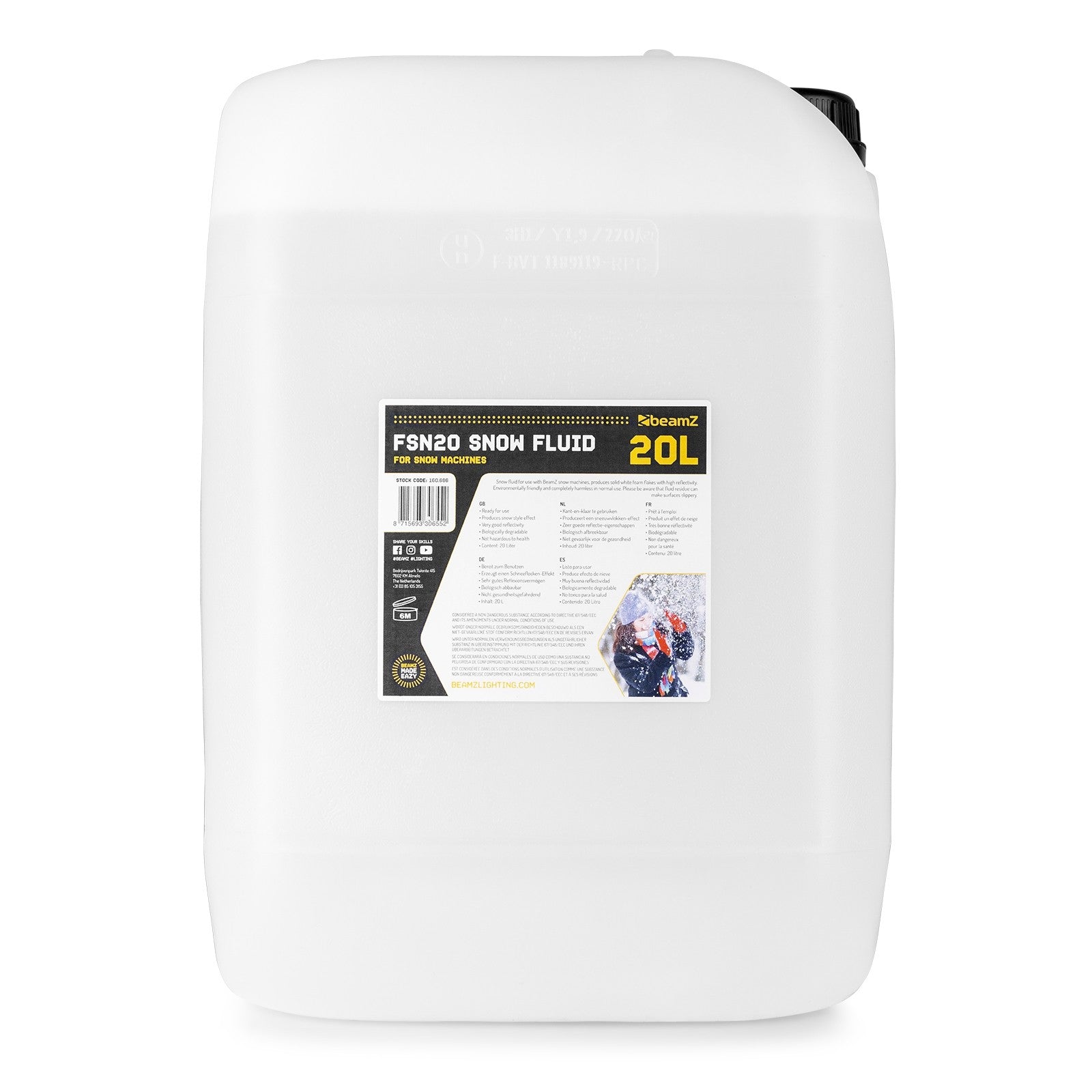 BeamZ FSN20 Sniega šķidrums 20L