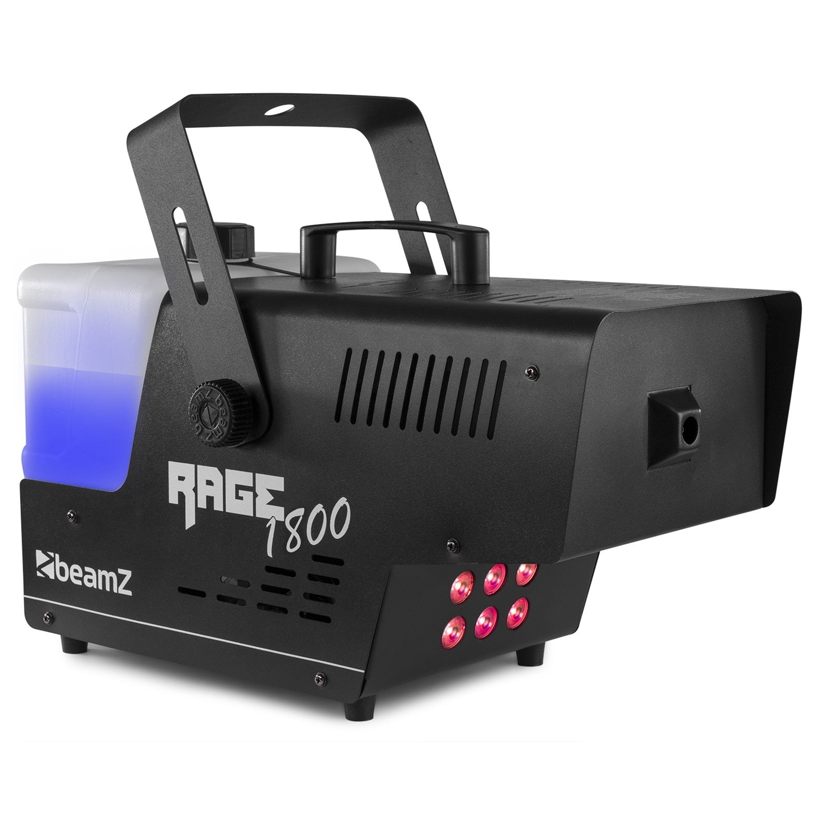 BeamZ Rage 1800LED dūmu mašīna ar laika kontrolieri