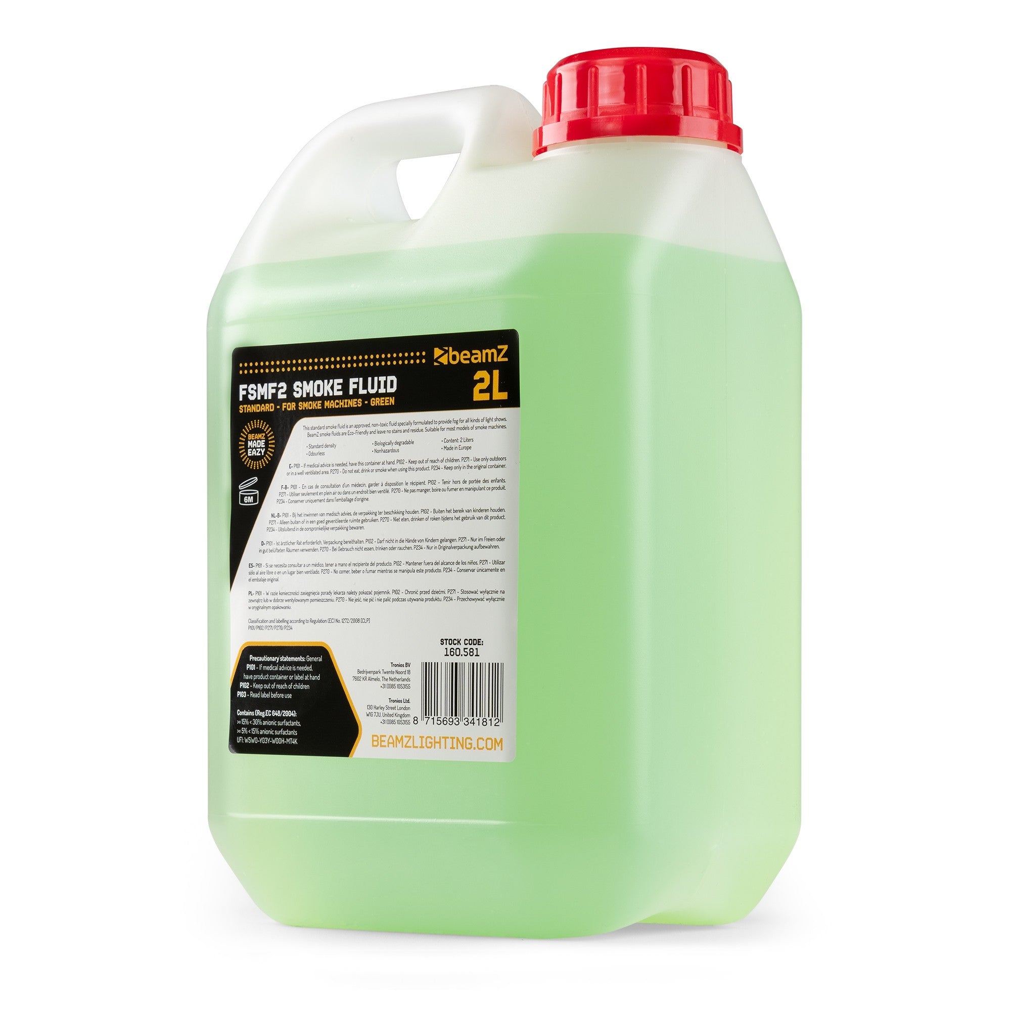 BeamZ FSMF2E-G Standard Green 2L Zaļš dūmu šķidrums