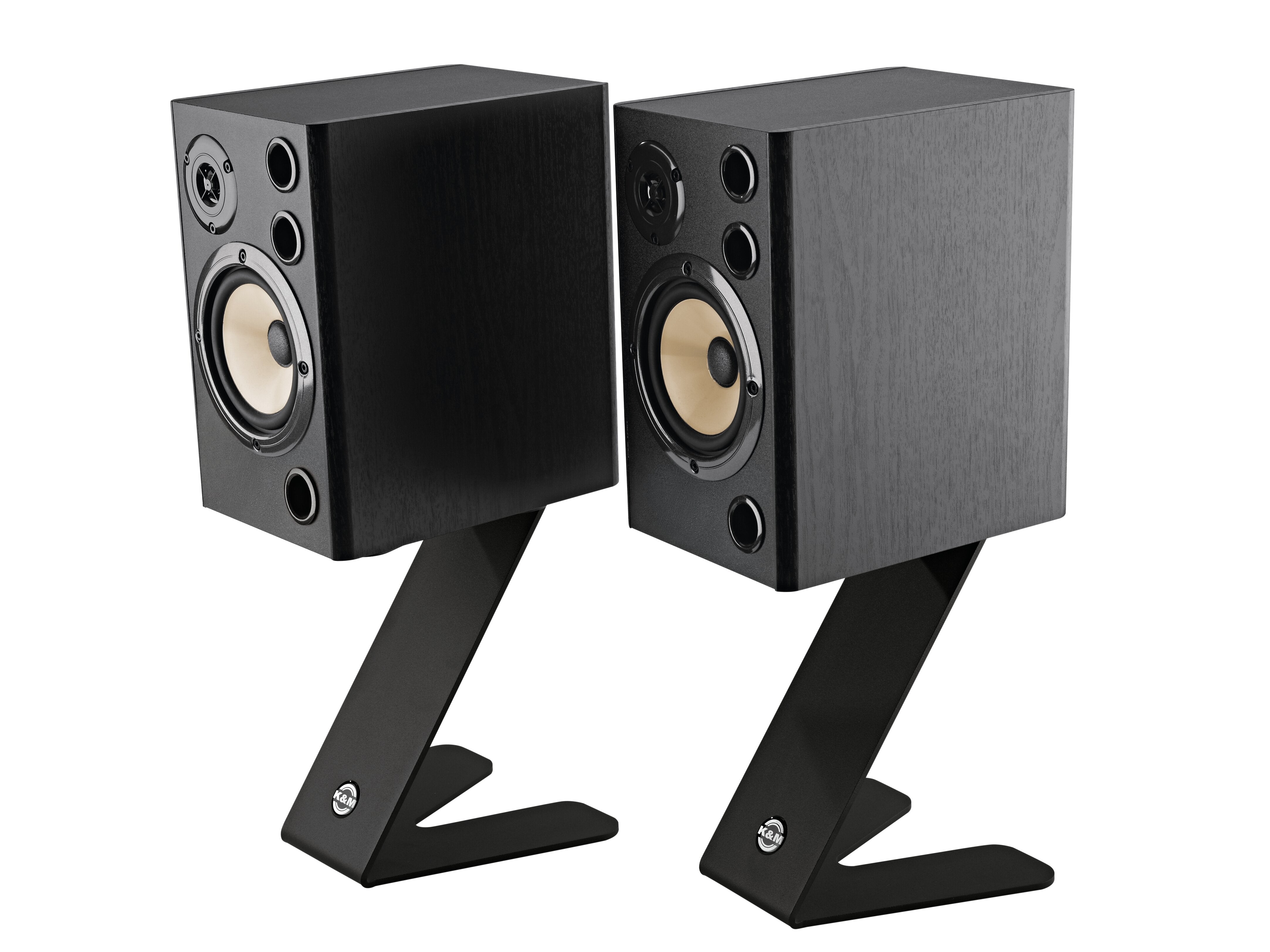 K&M 26773 melns galda monitoru statīvs »Z-Stand«