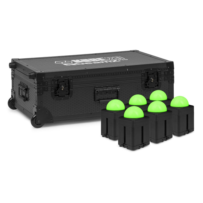 BeamZ FCC30 Flightcase for 6pcs KUBE20