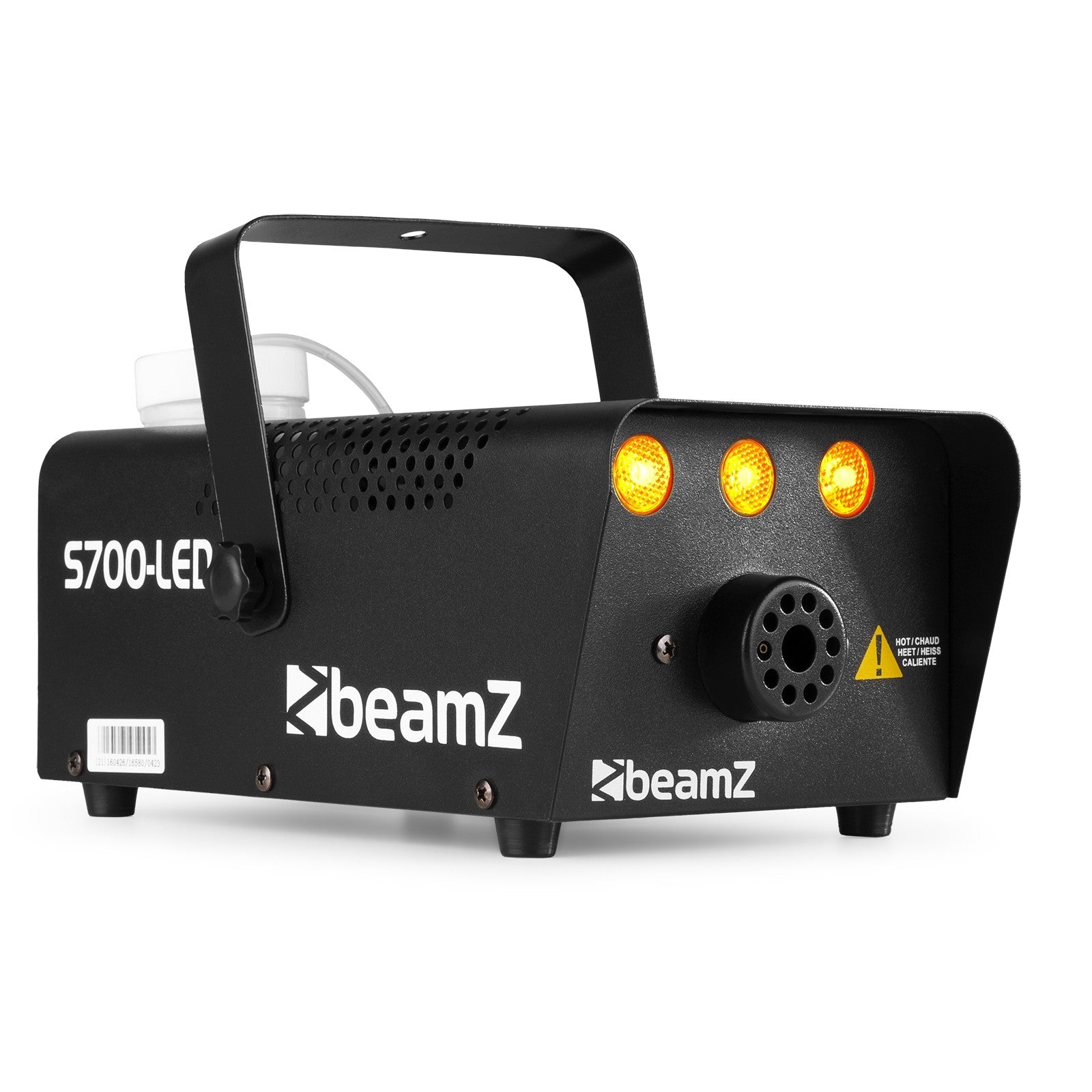 BeamZ S700LED dūmu mašīna ar liesmas efektu