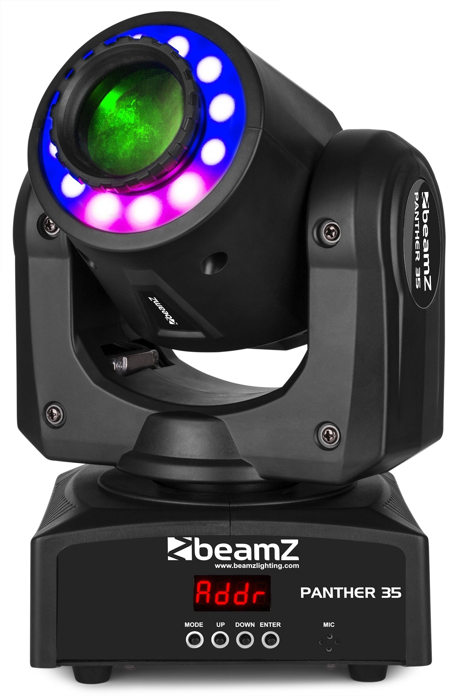 BeamZ Panther 35 LED Spot Moving Head with Ring