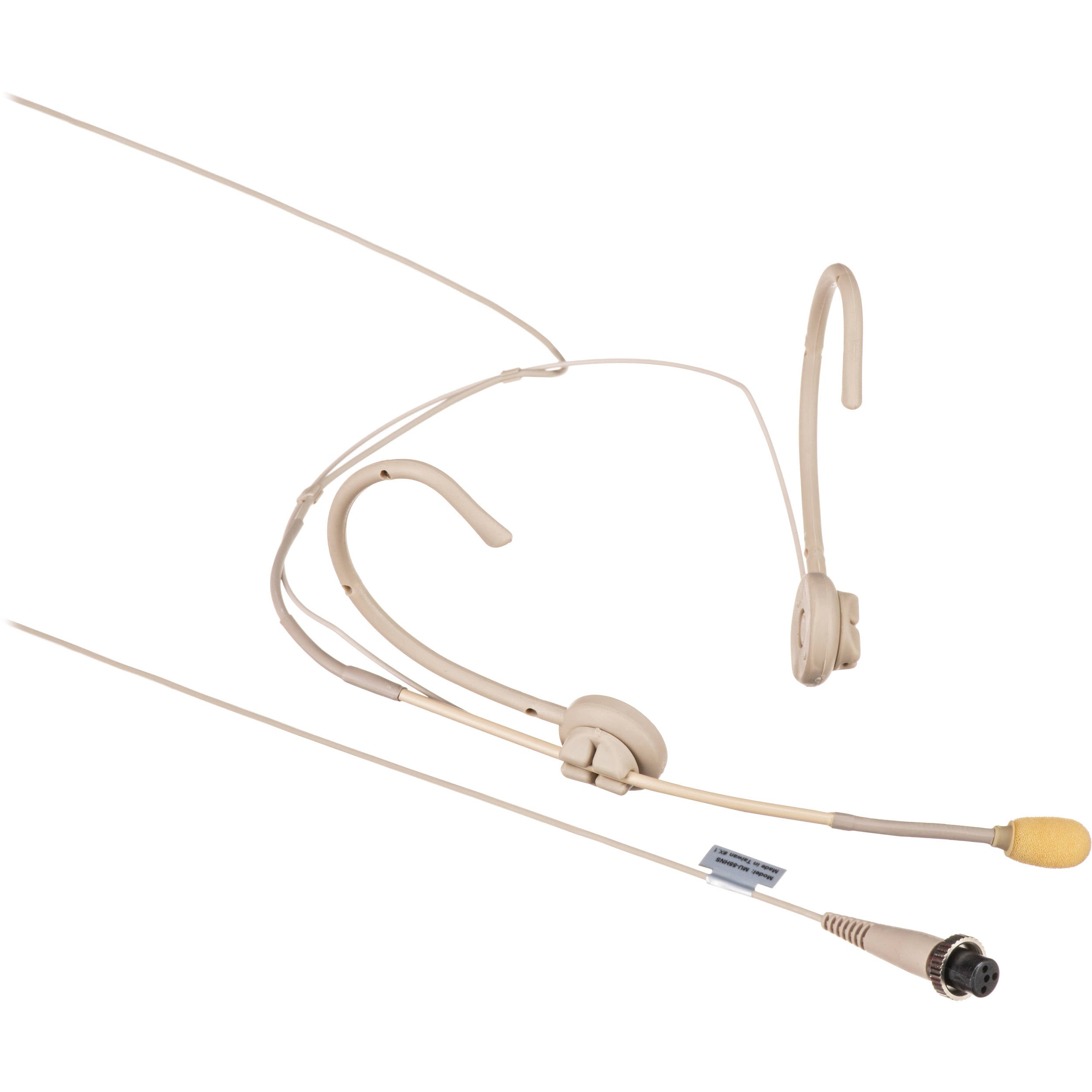 Mipro MU-55HNS-3M Omnidirectional Cardioid Headworn Microphone
