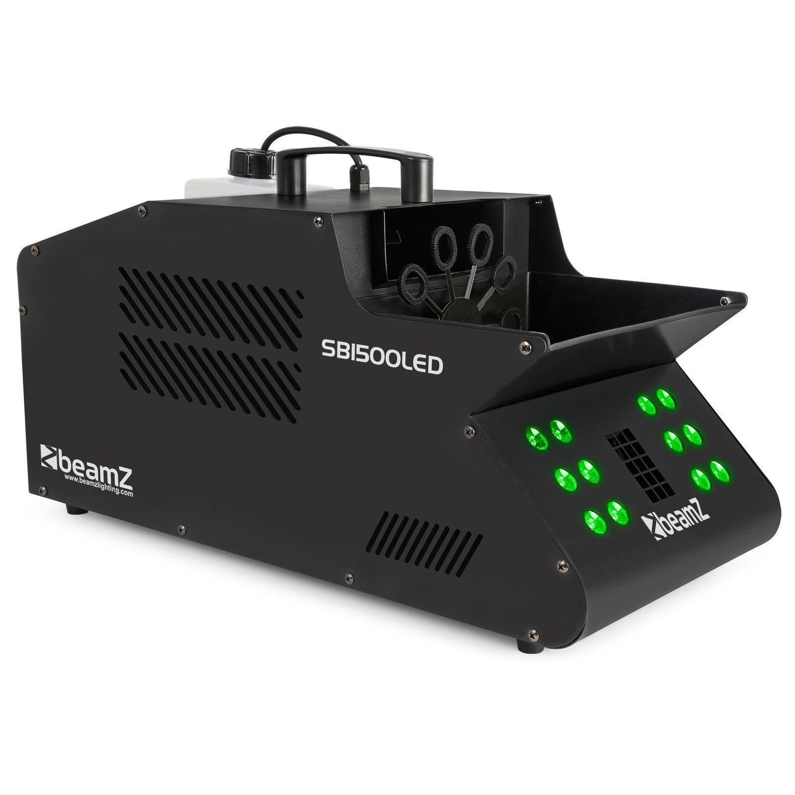 BeamZ SB1500LED Dūmu & Burbuļu mašīna RGB LEDi