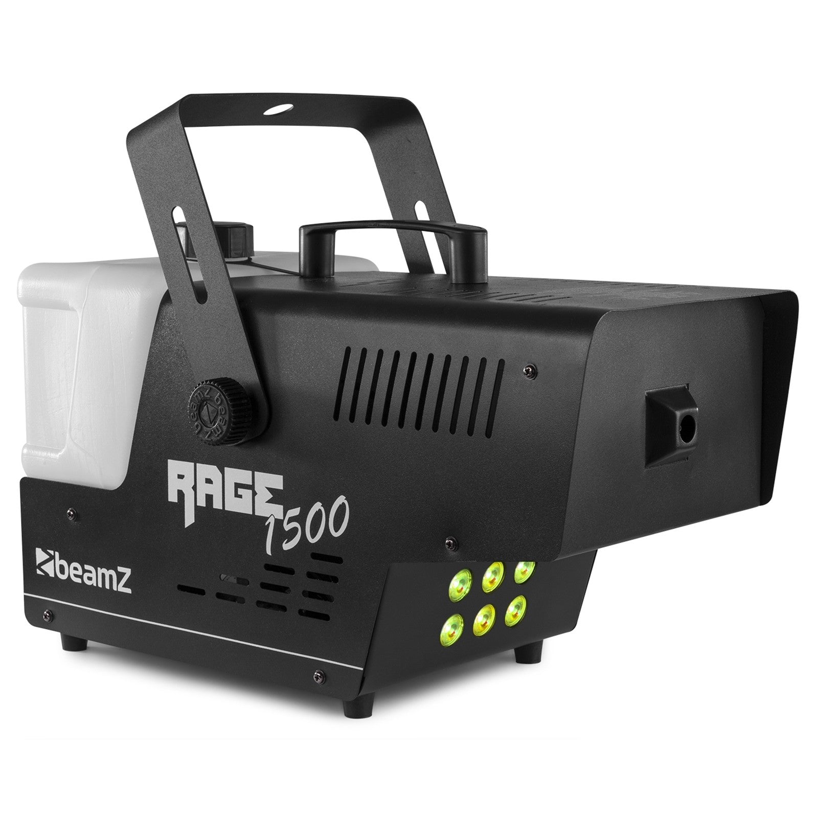 BeamZ Rage 1500LED dūmu mašīna ar laika kontrolieri