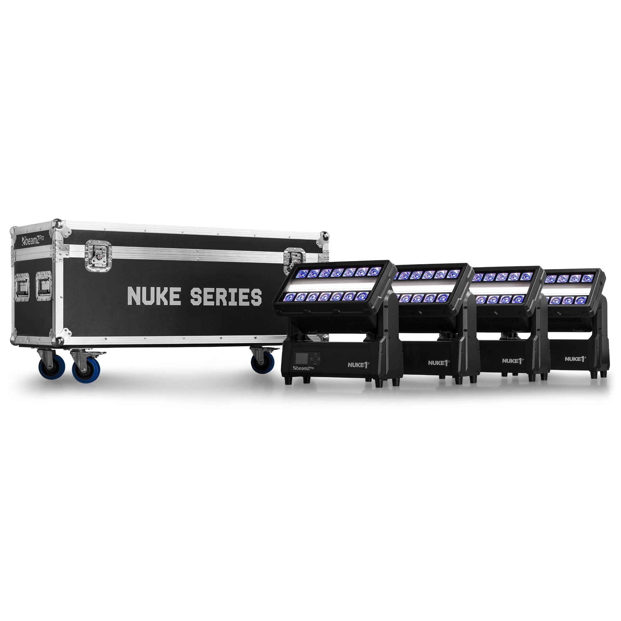 BeamZ FLCNL04 Transportkaste 4gb NUKE prožektoriem
