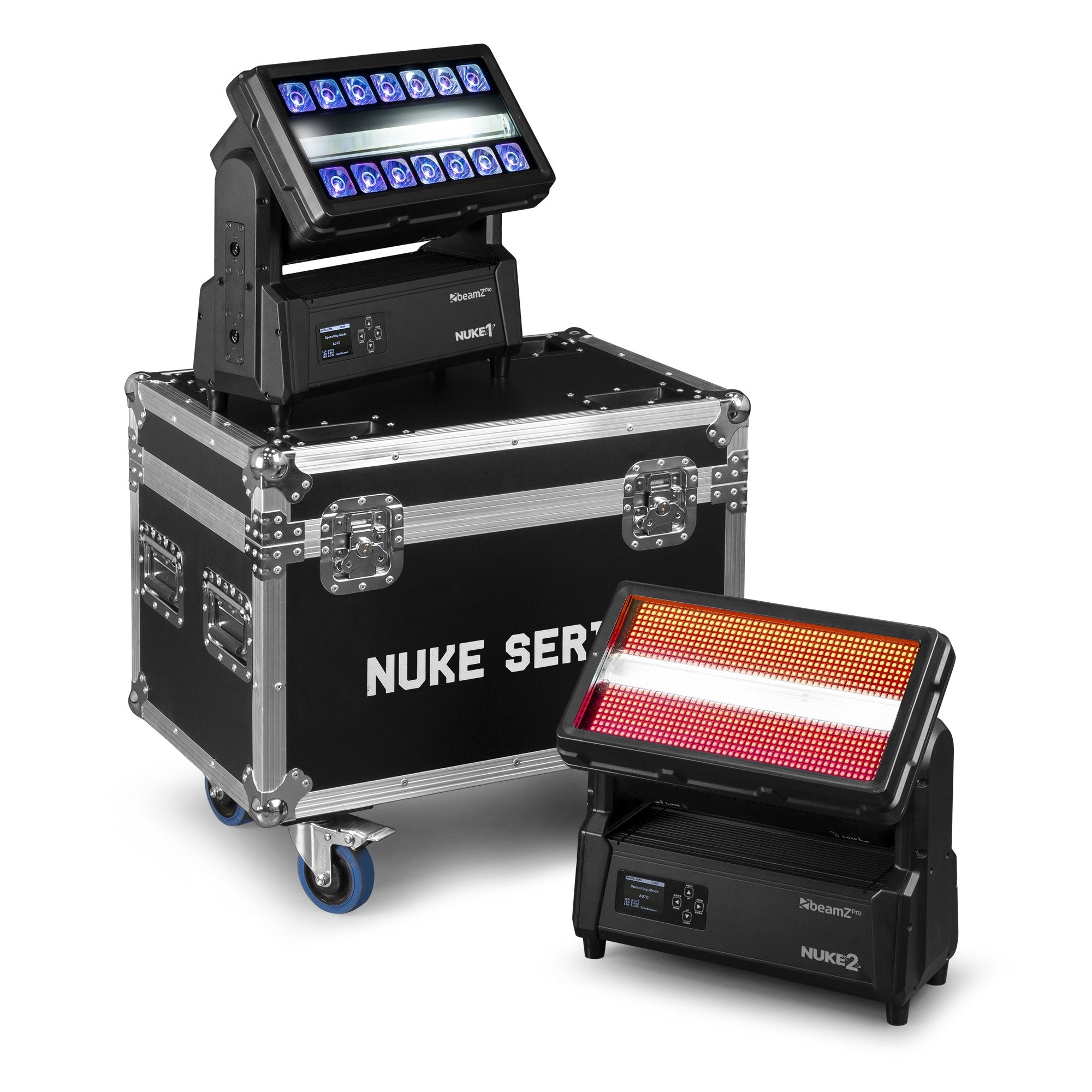 BeamZ FLCNK02 Transportkaste 2gb NUKE prožektoriem
