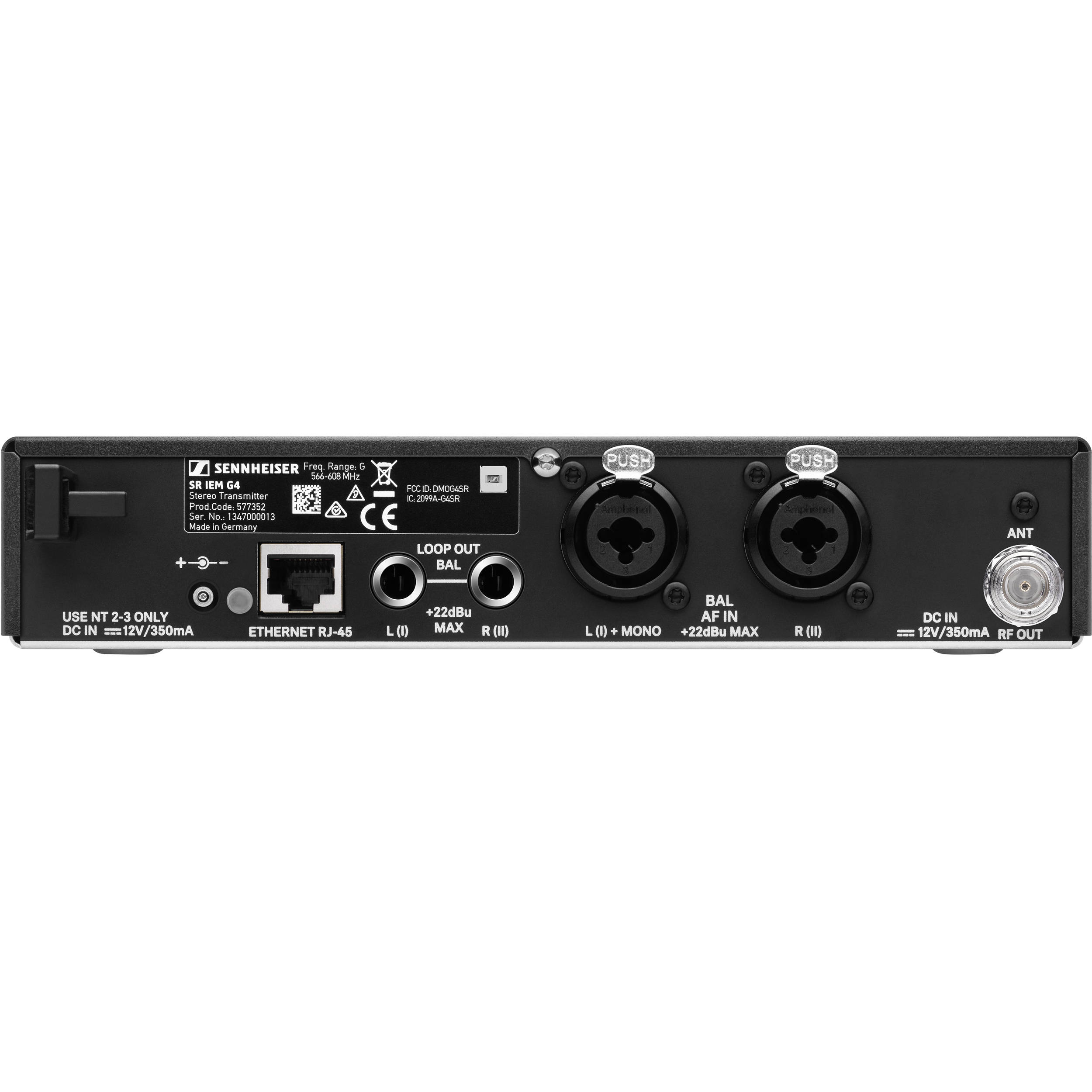 Sennheiser SR IEM G4-A1(470 - 516 MHz) transmitter