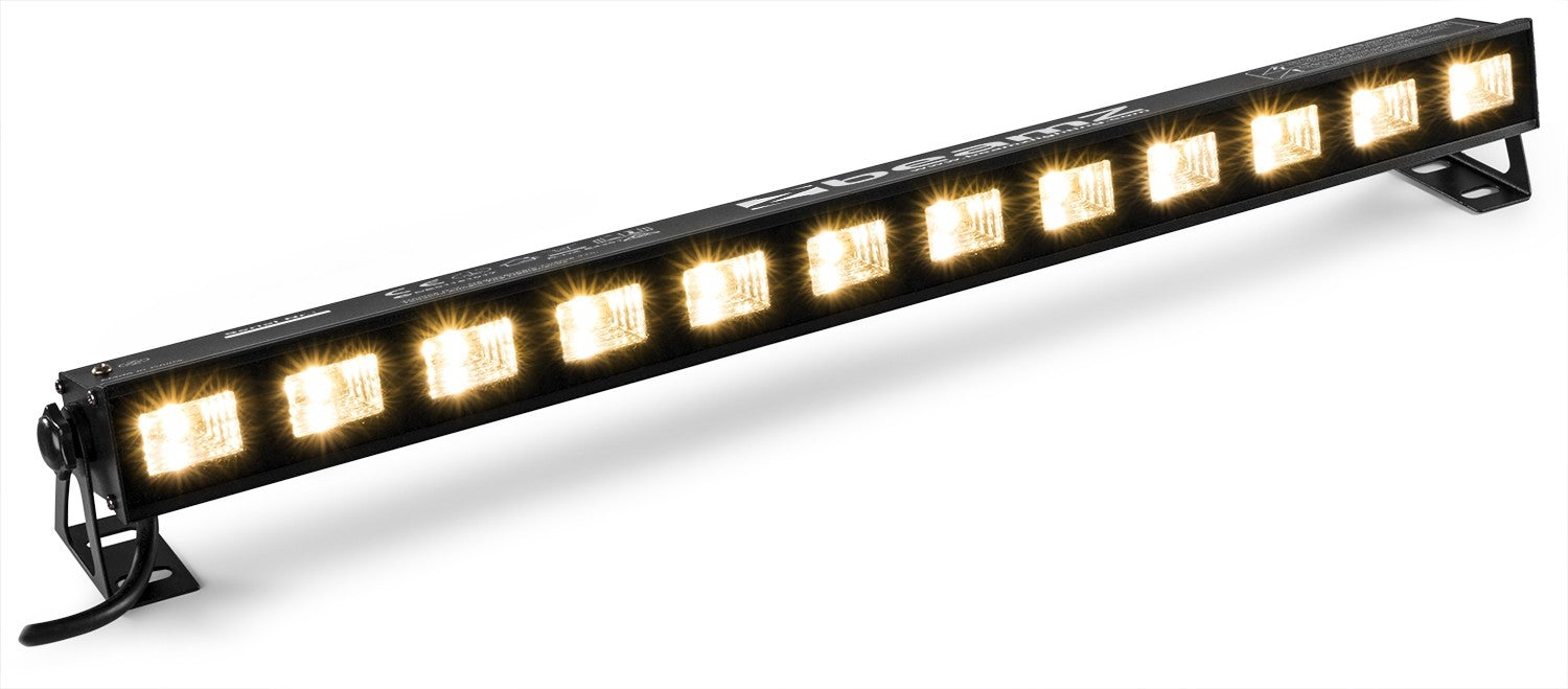 BeamZ BUVW123 BAR 12x 3W UV/White 2-in-1 LEDs