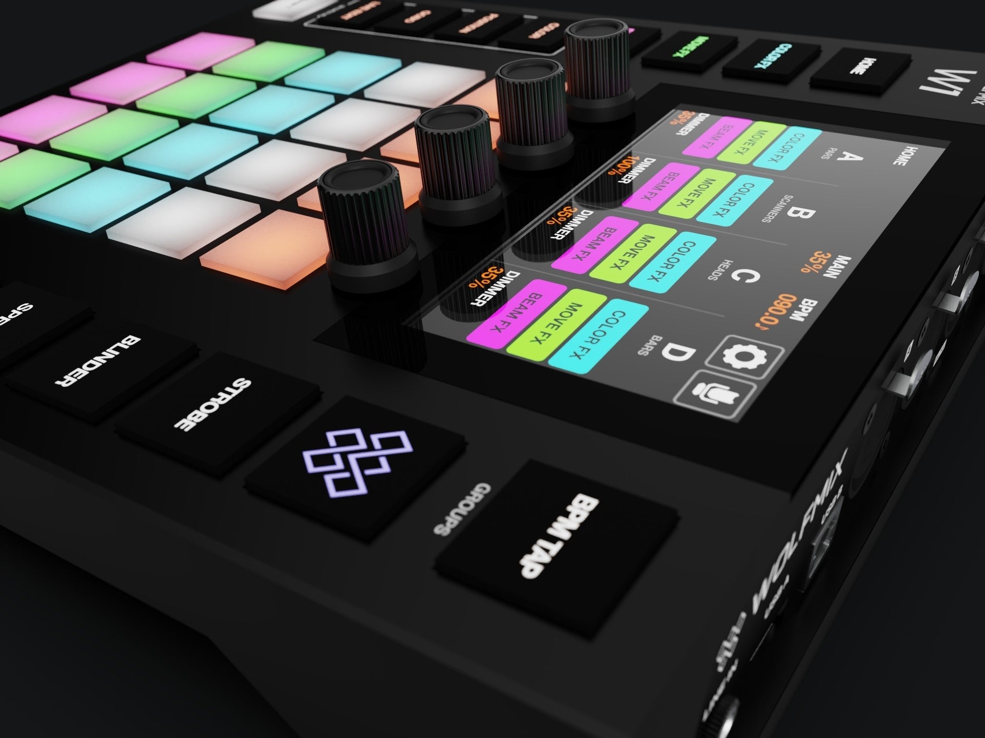 Wolfmix W1 MK2 DMX Lighting Controller